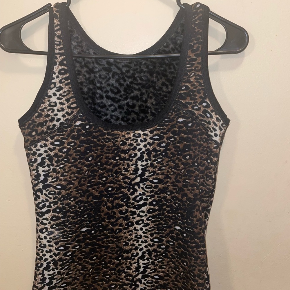 Leopard Print Women's Tank Top